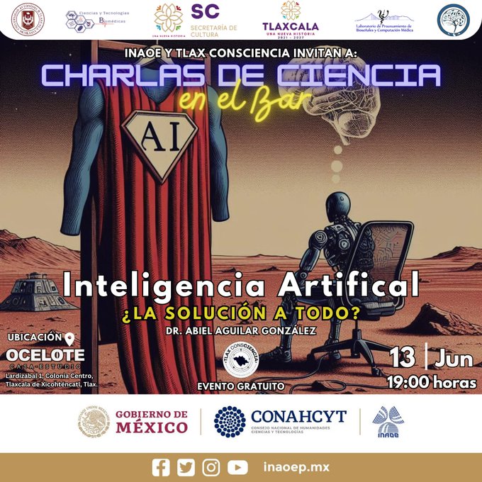 Únete a las Charlas de Ciencia en el Bar